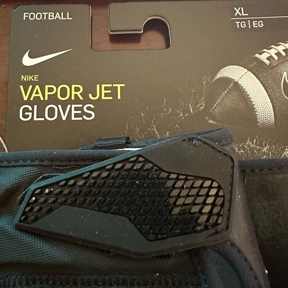 New Men’s Nike Jordan football gloves vapor jet size XL - Picture 4 of 4